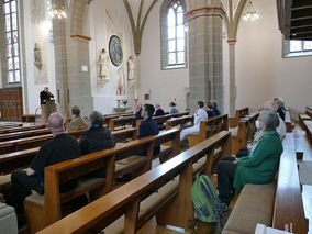 Dekanatskonferenz in St. Crescentius, Naumburg (Foto: Karl-Franz Thiede)